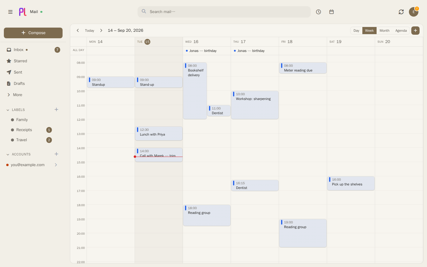 Calendar